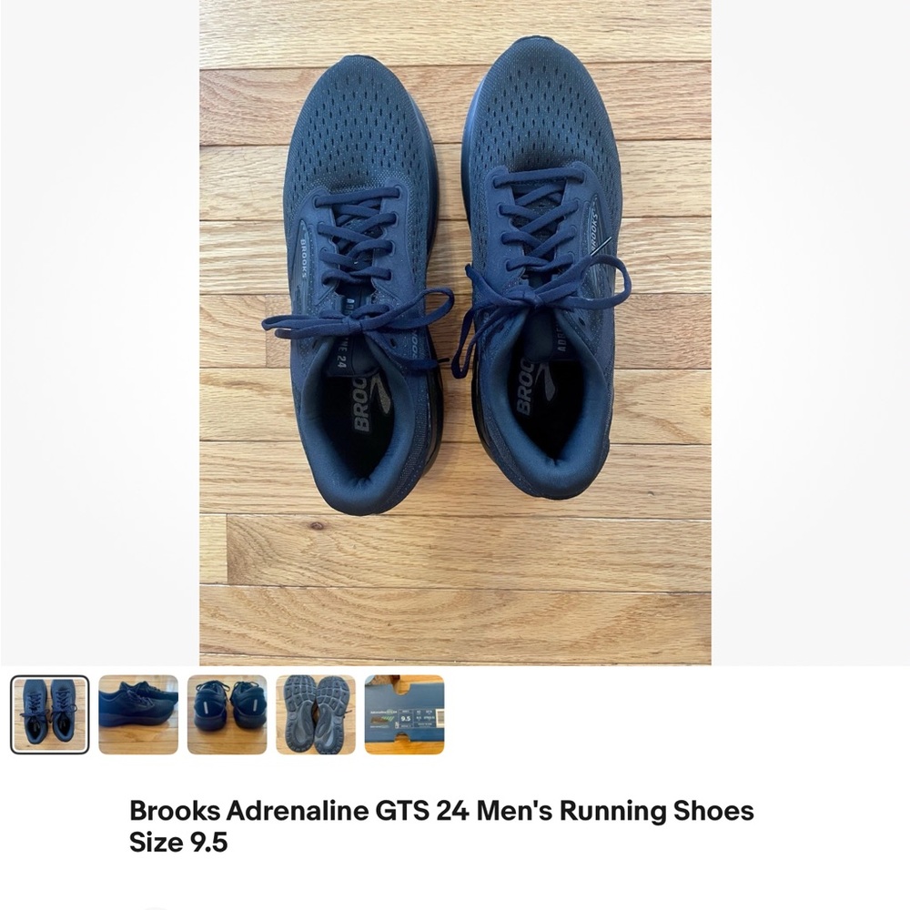 Brooks Adrenaline GTS 24 Men's Running Shoes - black